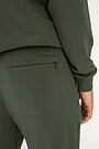 Lengvos kelnės su Modalu 3 | ŽALIA | Audimas