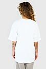 Padidinto silueto marškinėliai 4 | BALTA | Audimas