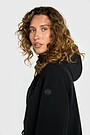 Softshell medžiagos paltas 3 | JUODA | Audimas
