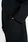 Softshell medžiagos paltas 4 | JUODA | Audimas