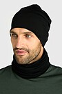 Merino vilnos kaklo mova 1 | JUODA | Audimas