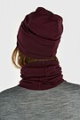 Merino vilnos kepurė 5 | BORDO | Audimas