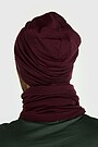 Merino vilnos kepurė 4 | BORDO | Audimas