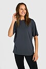 Švelnūs sintetiniai marškinėliai 1 | PILKA | Audimas