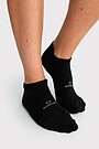 Medvilninės kojinės su neslystančiu padu 2 | JUODA | Audimas
