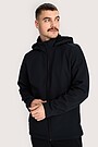 Softshell medžiagos striukė 1 | JUODA | Audimas