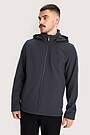 Softshell medžiagos striukė 2 | TAMSIAI PILKA | Audimas