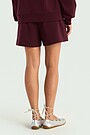 Šortai su lajocelio pluoštu 3 | VIOLETINĖ | Audimas