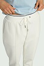 Medvilninės pikė kelnės 5 | BALTA | Audimas