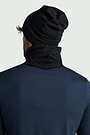 Plonos merino vilnos kepurė 4 | JUODA | Audimas