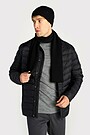 Megztas merino vilnos šalikas 3 | JUODA | Audimas