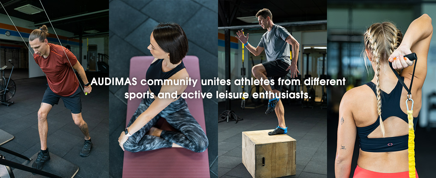 Audimas community unites athletes from different sports and active leisure enthusiasts